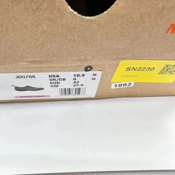 NEW Merrell Jungle Moc Shoes Slip-On Suede Leather Upper Gunsmoke Womens 10.5M - Picture 3 of 8